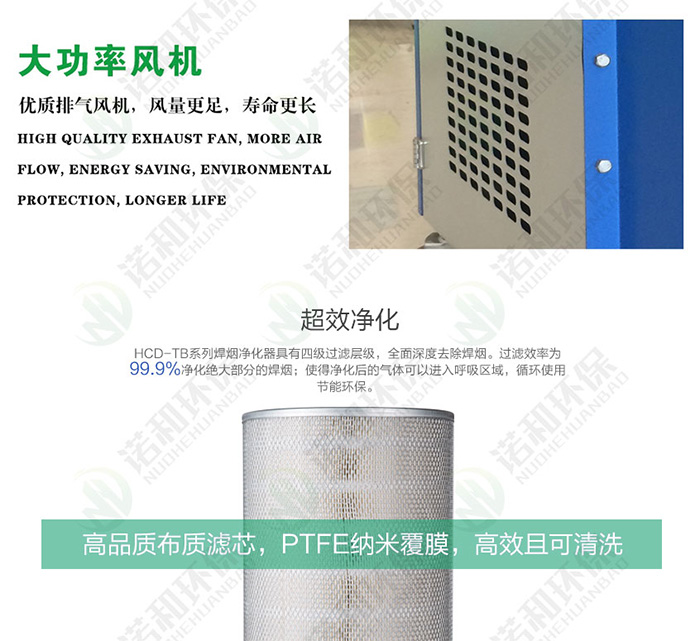 脈沖清灰焊煙除塵器