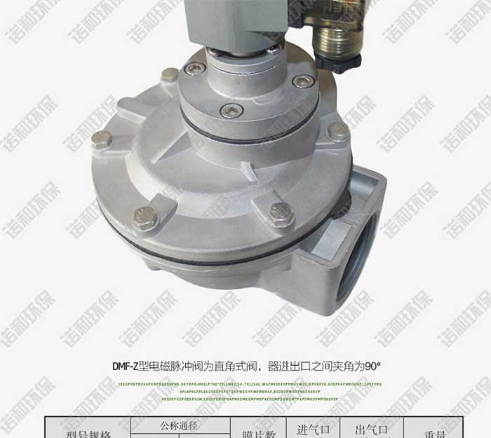 高原直角式電磁脈沖閥