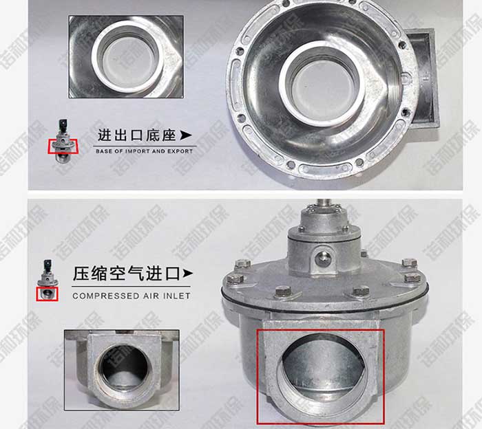 直角式電磁脈沖閥